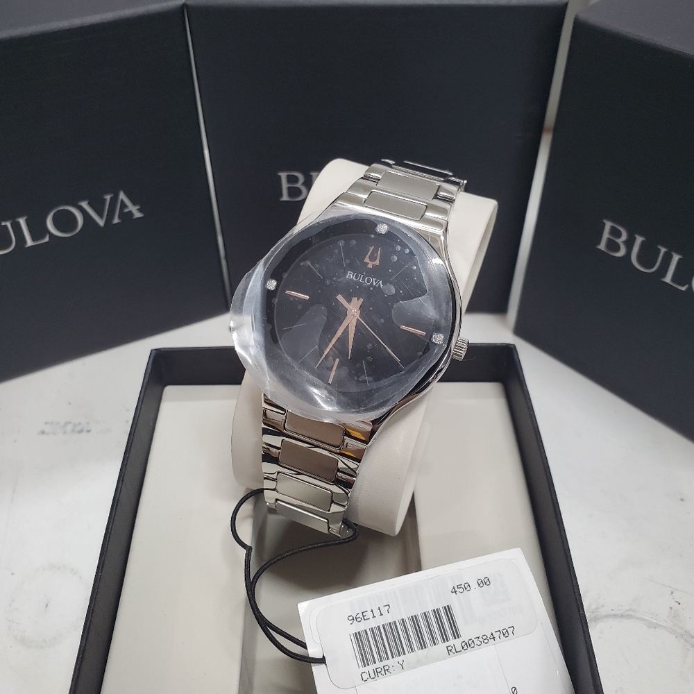 BULOVA Millennia 43 mm Stainless steel case with stainless steel bracelet $450